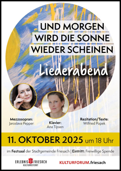 Plakat Und morgen wird...Konzert 11.10.25